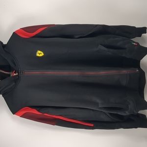 Puma Ferrari Zip Up Hoodie Size XXL